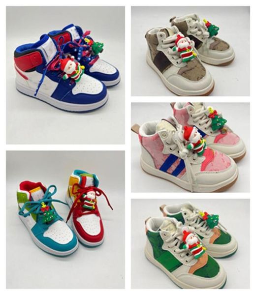 

christmas gifts kids shoes baby soft soled infant shoe for boys girls old leather print lace up spring autumn breathable crochet c4264413, Black