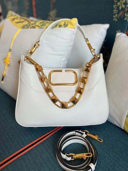 

10a mirror handbag large rivet shoulder bag crossbody bag with dustbag