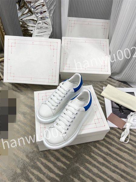 

2023 tread slick height increasing sneaker designers shoes leather white rubber lace-up trainers sneakers, Black