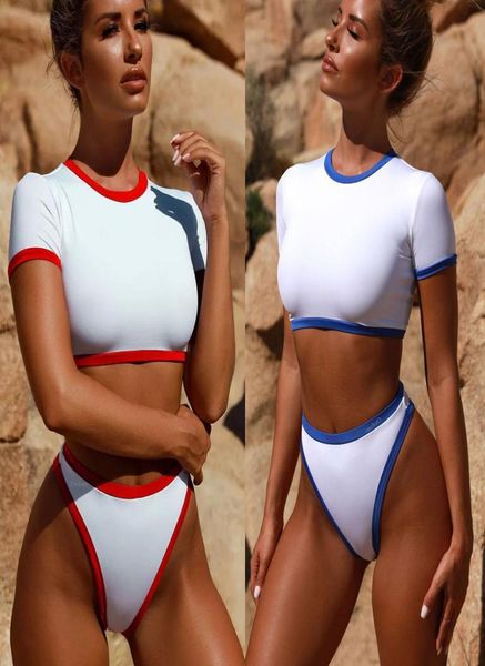 

hxlsportstore sports swimwear women high waist brazilian bikini thong bathers female swimsuit 2018 tankini bathing suit twopiece 5702494