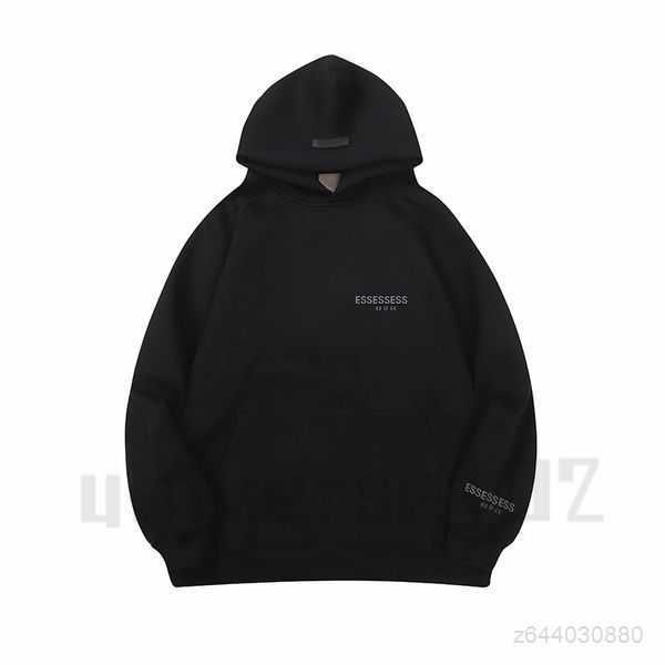 

men's & sweatshirts hoodie mens designers pull-over essen winter warm man clothing pullover clothes hoodys high1 quality version 1 vpv, Black