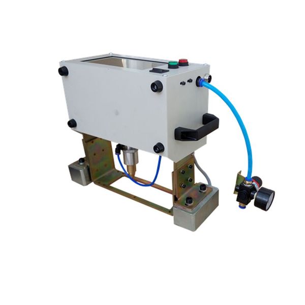 

140*40mm handheld mini laser dot peen engraving marking machine for sale vin code dot pin marking machine