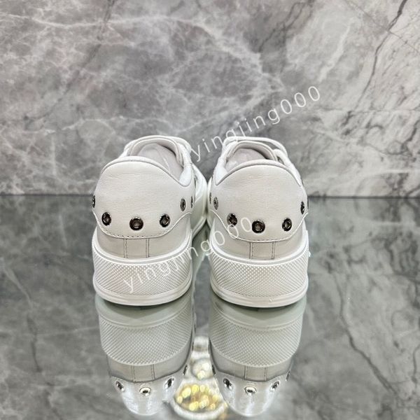 

2023fashion designer sneakers brand sneakers designer trainers womens mans casual shoes real leather, Black