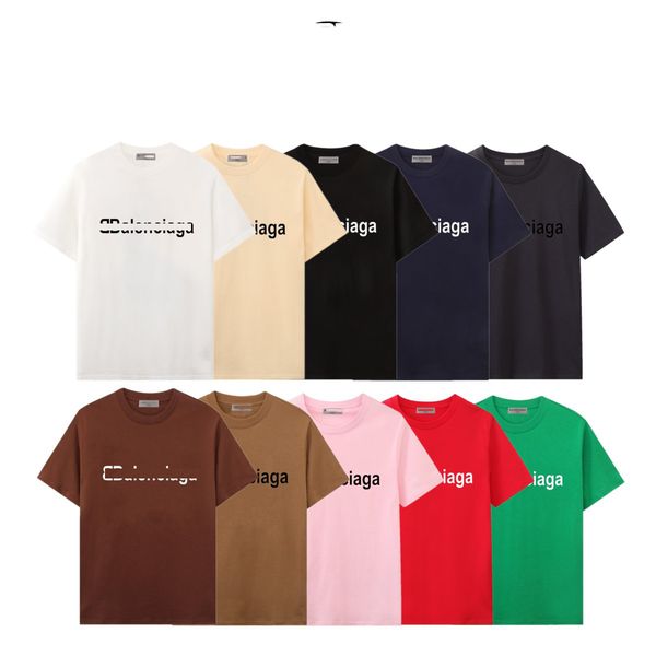 

summer mens designers t shirt man womens tshirt with b letters print short sleeves shirts men baba oversize luxury street tees loose trend t, White;black