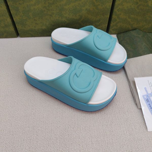 

designer slipper luxury slides brand sandals woman slide men slippers flat bottom flip flop design sneakers leather sandal by 1978 s325 06, Black