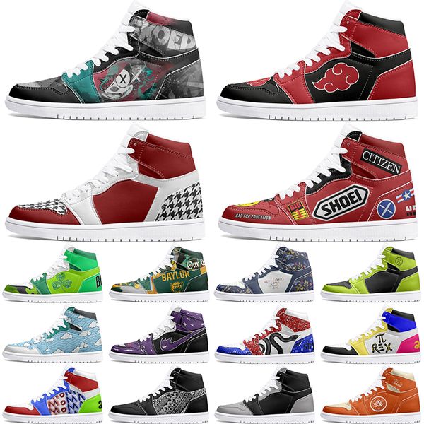 

new winter Customized Shoes 1s DIY shoes Basketball Shoes damping men 1 females 1 Anime Customized Character Leisure Trend Outdoor Shoes