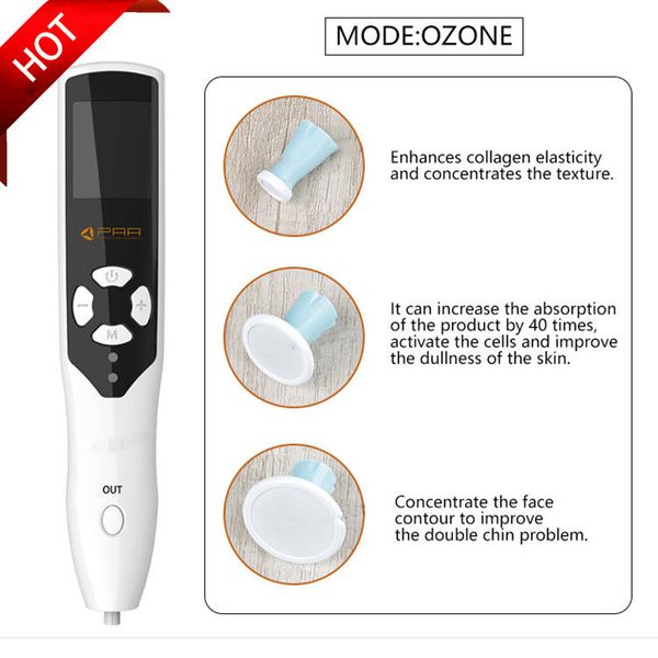 

plasma pen fibrillation eye lift skin rejuvenation face beauty equipment, Black