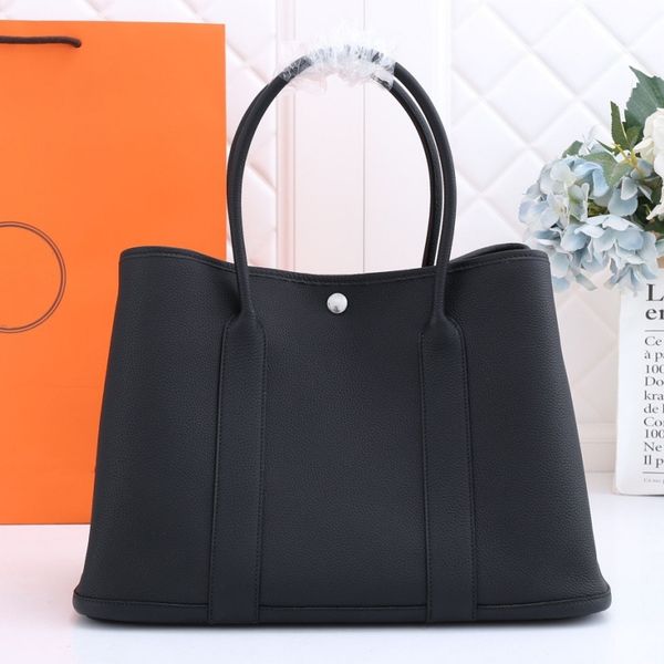 

9a designer tote bag high end fashion party hand sewn garden bag togo layer special cowhide handheld leather women's bag big tote bag