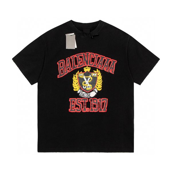 

men's plus tees & polos round neck embroidered and printed polar style summer wear with street pure cotton f21ed, Black;brown