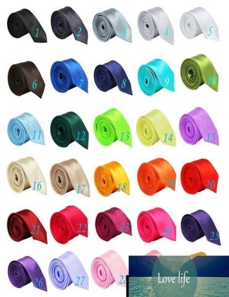 

solid necks tie casual skinny men polyester colorful classic handmade neck ties skinny wedding party6163597, Blue;purple
