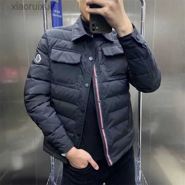 

men's women's jacket down designer winter fashion large versatile casual hip hop street couple size m/l//2xl/3xl/4xl 1b7mg, Black