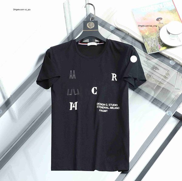 

t-shirts mens luxury summer designer men s t shirt fashion trend women pure cotton breathable short-sleeved lapel size m-xxxl, White;black