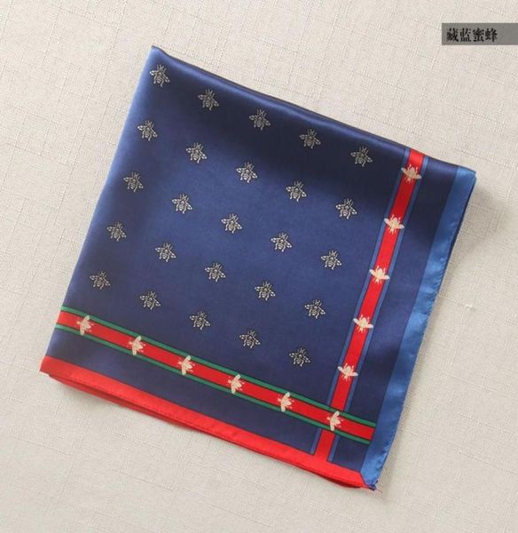 

5050cm scarf small square women spring new versatile decoration small scarves7419707, Blue;gray