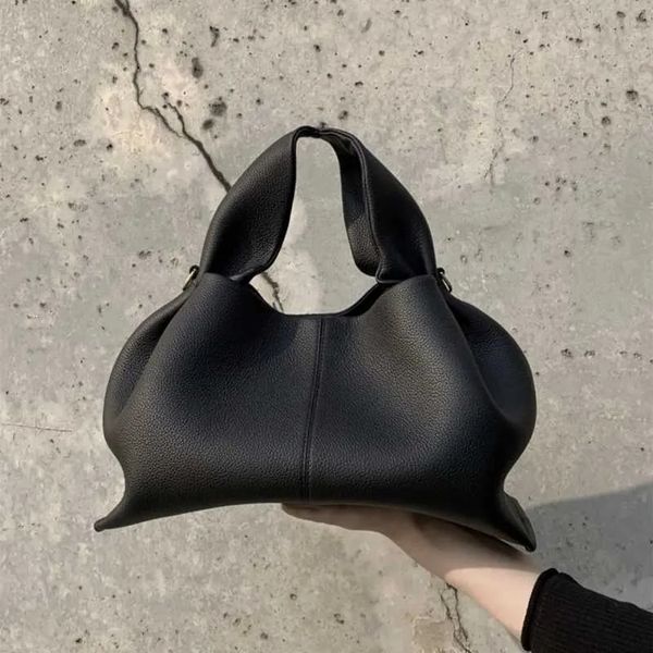 

2023cow leather crossbody bags women shoulder commuter bag luxury lady purses soft clutch handbag large totes