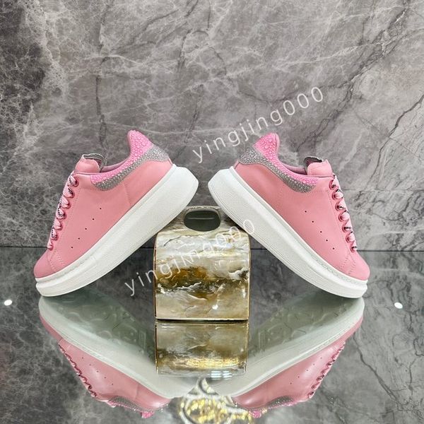 

2023designer men sneakers women casual shoes platform loafers trainers black leather shoes chunky round head sneaker