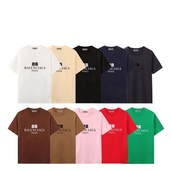 

men's t-shirt and women's high-end brand men's t-shirts short sleep summer outdoor fashion casual t-shirt printed with pure c, White;black