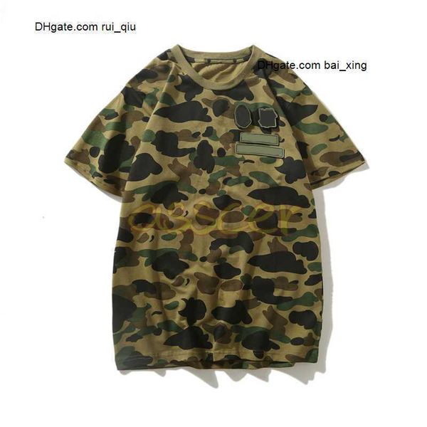 

mens quality high t shirts designer camouflage printed casual tees summer short sleeve womens clothing asian size m-2xl, White;black