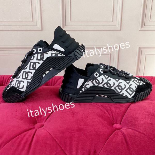 

womens mens fashion designer brand summer casual sports shoes for men and women running trend shoes in large sizes, Black