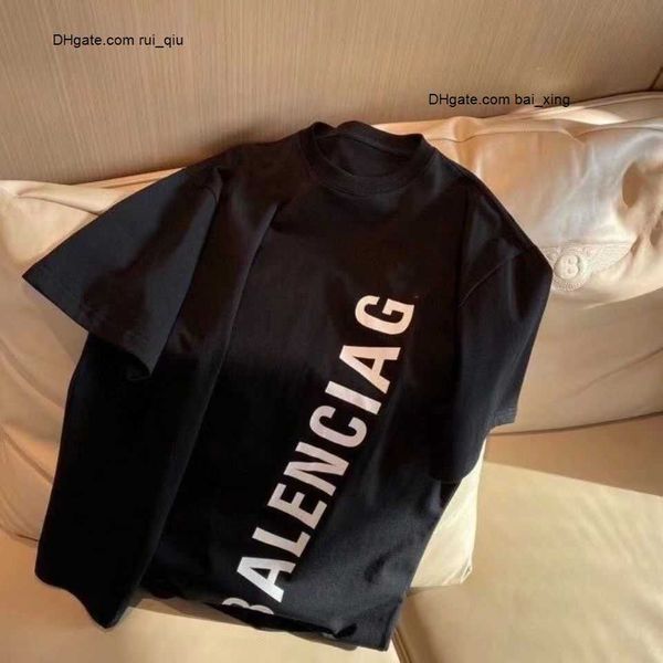 

men's summer 2023 plus tees designer large size t-shirt casual women's t-shirts and alphabet printed short sleeve for sale luxury, Black;brown