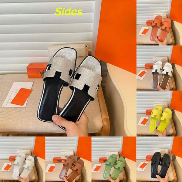 

women rubber slide slipper sandals designer slides causal non-slip slides summer flip flops outdoor flower platform slippers size 4-11.5 wit, Black