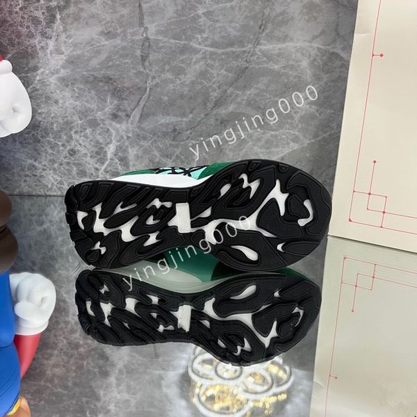 

new men designer sneakers brand sneakers designer trainers womens man casual shoes real leather, Black