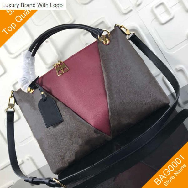 

bag handbags totes v tote bags women cross body canvas fashionable soft zipper tag casual elegance shoulderbags pockets hand b361 5a quality, Black