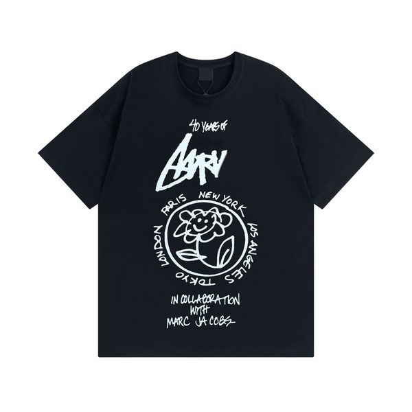 

designers t mens shirt fashion men printed cotton billiards black eight graphics round neck oversized casual, White;black