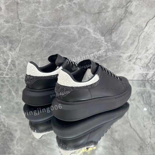 

2023new designer brand mens womensneakers womens casual shoes platform loafers trainers black leather shoes chunky round head sneaker