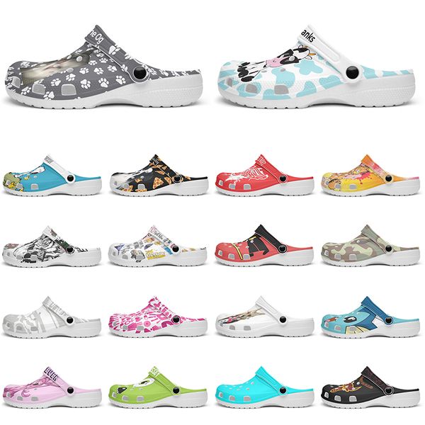 

Customized clean exquisite fashionable precious beautiful Diy shoes for men and women's indoor slippers 80790