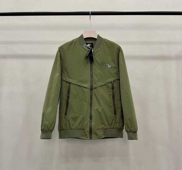 

afa420 air force jackets long sleeve zipper men designer jacket spring basket mens coats, Black;brown