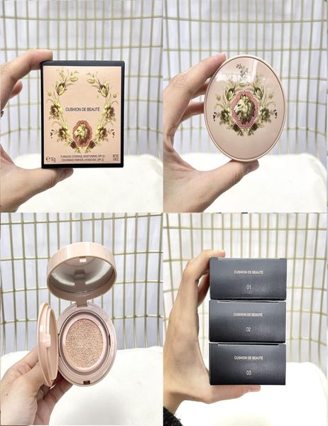 

epack coverage moisturizing foundation face powder cushion de beaute 14g with handbag1767778