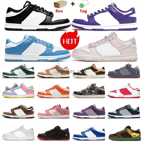 

with dunks sb unc casual shoes for men women panda sneakers designer syracuse grey fog university red varsity green low womens sports wlc, Black