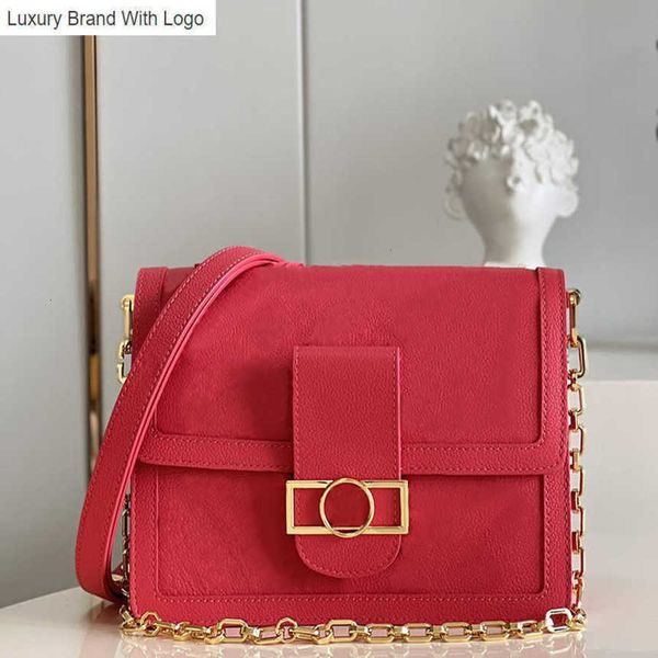 

bag handbags cross body level replication designer crossbody bag 25cm dauphine mm genuine leather shoulder bags m56141 wl032 b2vw, Black