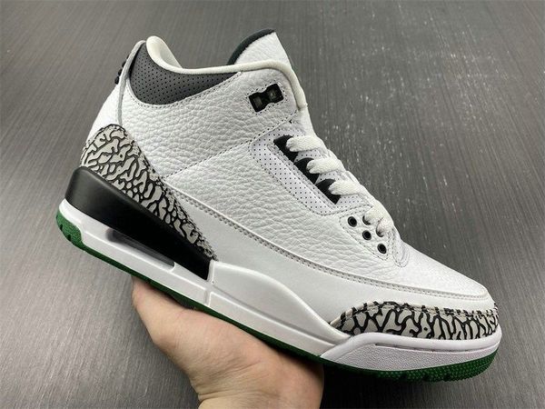 

2023 basketball shoes released jumpman 3 ducks man white black green fashion sport zapatos sneakers size us7-13