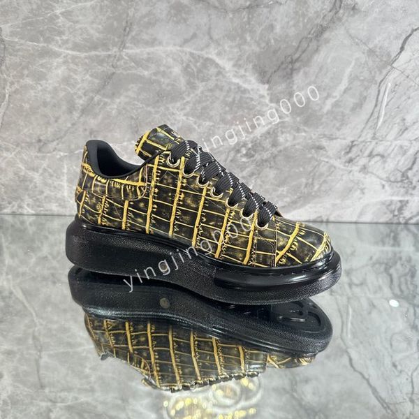 

new designer women sneakers women casual shoes platform loafers trainers black leather shoes chunky round head sneaker