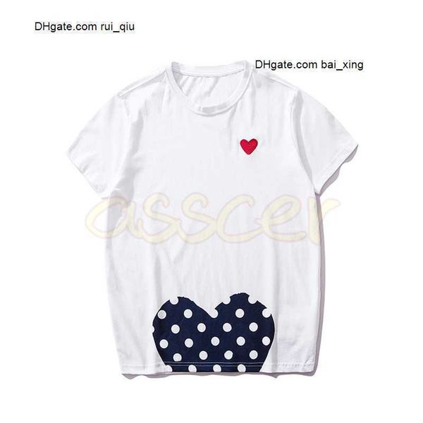 

high mens quality white t shirts couples fashion camouflage red heart tees womens round neck short sleeve asian size s-xl, White;black