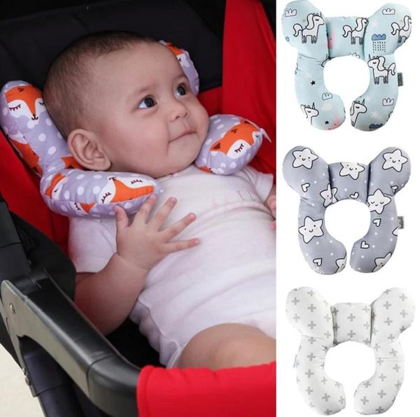 

baby pillow protective travel car seat head neck support pillows newborn children u shape headrest toddler cushion 03 years8156655