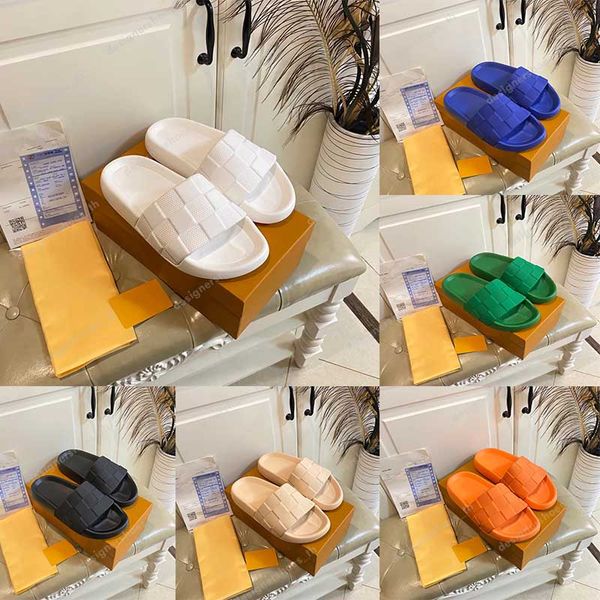

designer slippers men women relief slides summer beach outdoor italy causal shoes luxury brand lightweight house black sandals size35-46
