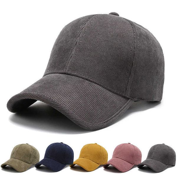 

ball caps brand men's baseball cap autumn winter casual solid corduroy hard cap snapbk caps for women bone gorras dad hat wholesale p23, Blue;gray