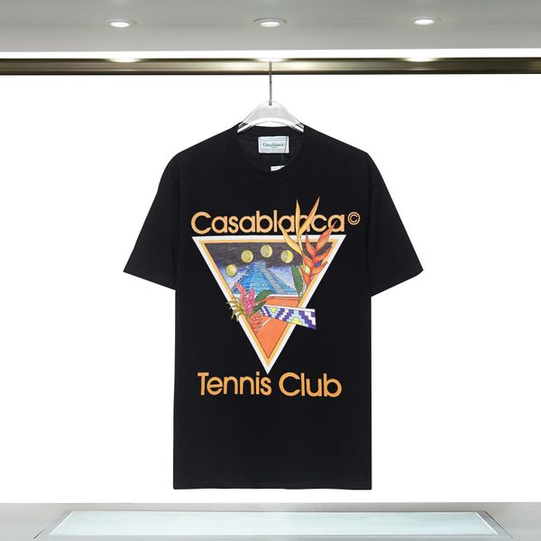 

summer men t shirt casa shirt men designer t shirt fashion printing casa casual t-shirt 100%cotton tee 34, White;black