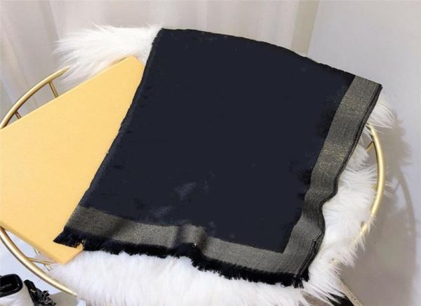 

factory whole scarf professional s scarf shiny gold yarn yarndyed wool shawl size 18070cm6834339, Blue;gray