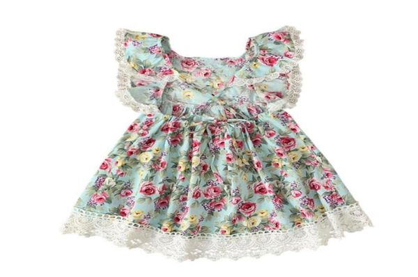 

summer girls cute sleeveless floral dress01234567894304805, Red;yellow