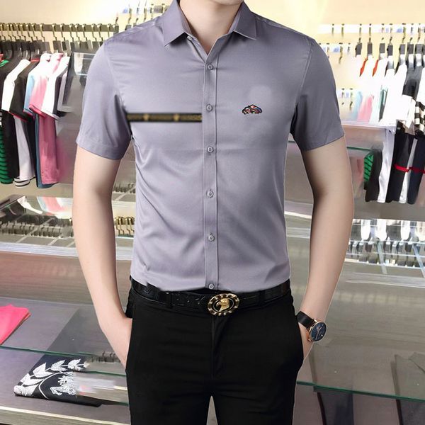 

mens casual shirt versac brand fashion lapel summer outdoor loose skull head print button short sleeve beach party style hawaiian shirt, White;black