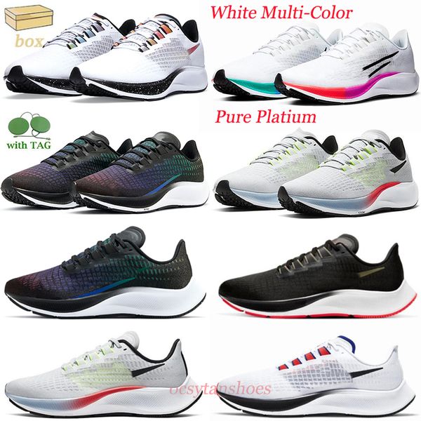 

zoom designer running shoes 37 trainers black olive aura pure platium white concord mens women sports sneakers