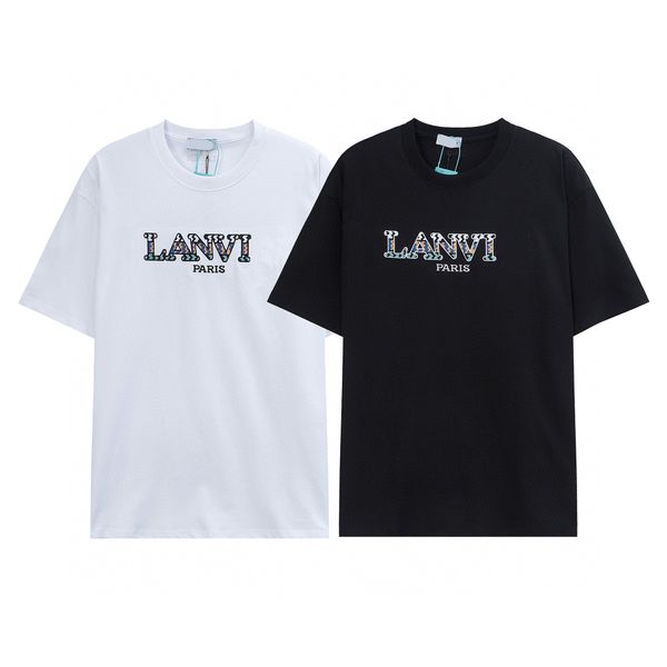 

men's plus tees & polos round neck embroidered and printed polar style summer wear with street pure cotton fw1, Black;brown