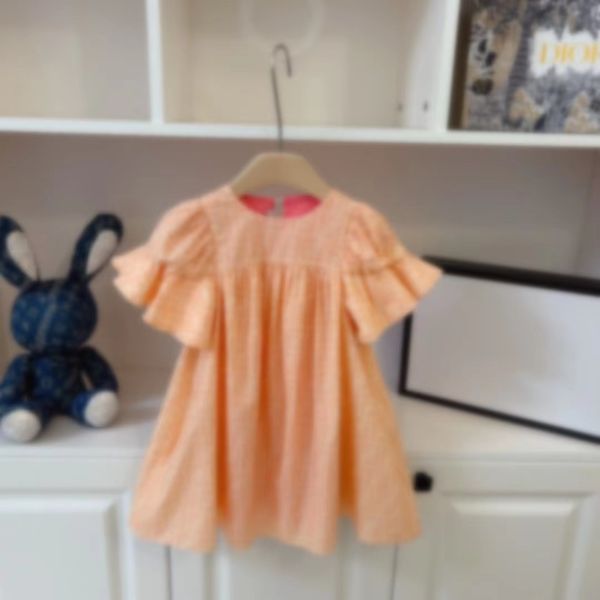 

clothing sets girl's dresses kid girl dress clothe designer girls summer outfits 100-160 cm toddler fancy outfit clothes, White