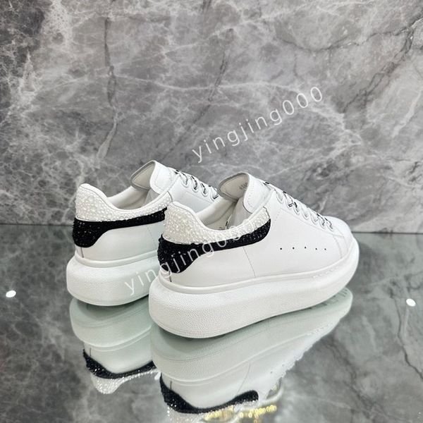 

2023designer men sneakers womens casual shoes platform loafers trainers black leather shoes chunky round head sneaker