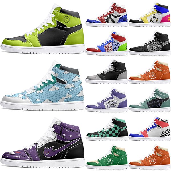 

new winter Customized Shoes 1s DIY shoes Basketball Shoes damping male 1 female 1 Anime Character Customized Personalized Trend Versatile Outdoor Shoe