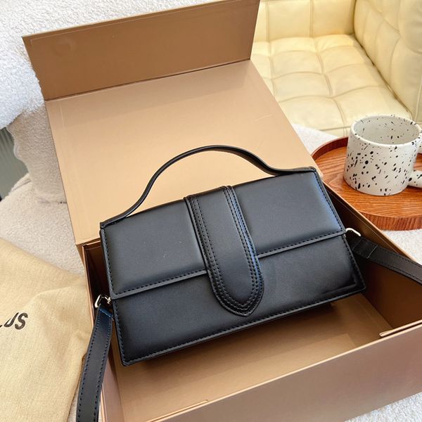 

diaper bags jaquemu 2023 popular fashion womens fashion leather bag designer handbag with box