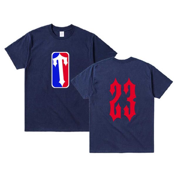 

trapstar designer new 23 t shirts men woman fashion clothing t-shirt 100% cotton summer tee brands s-xxl size, Gray